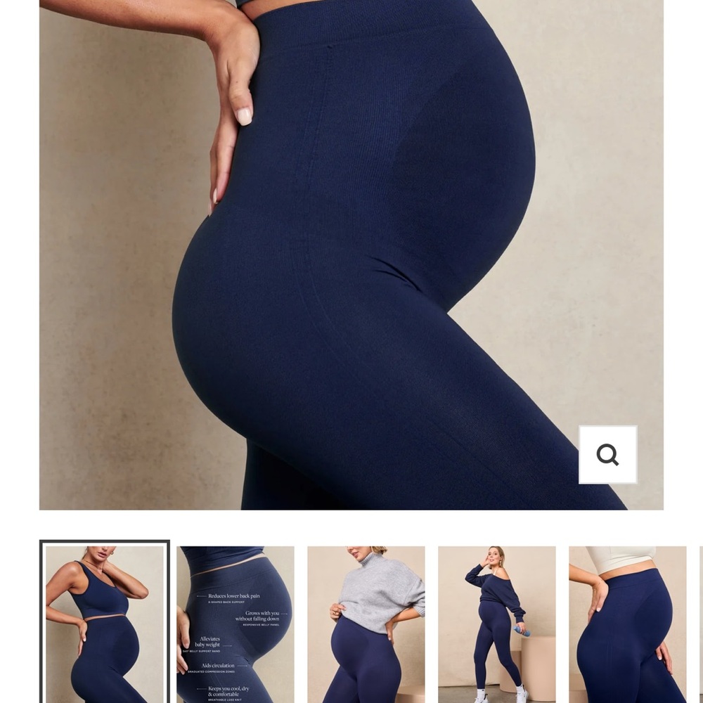 Belly Bandit - Blanqi brand maternity over the belly support leggings